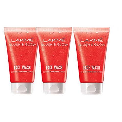 LAKME FACE WASH STRAWBERRY 100g 2+1